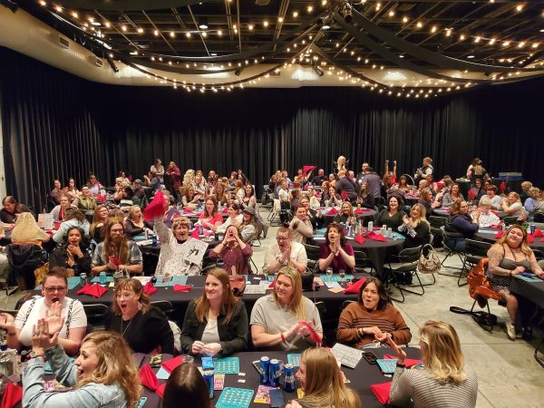Crowd at the event.